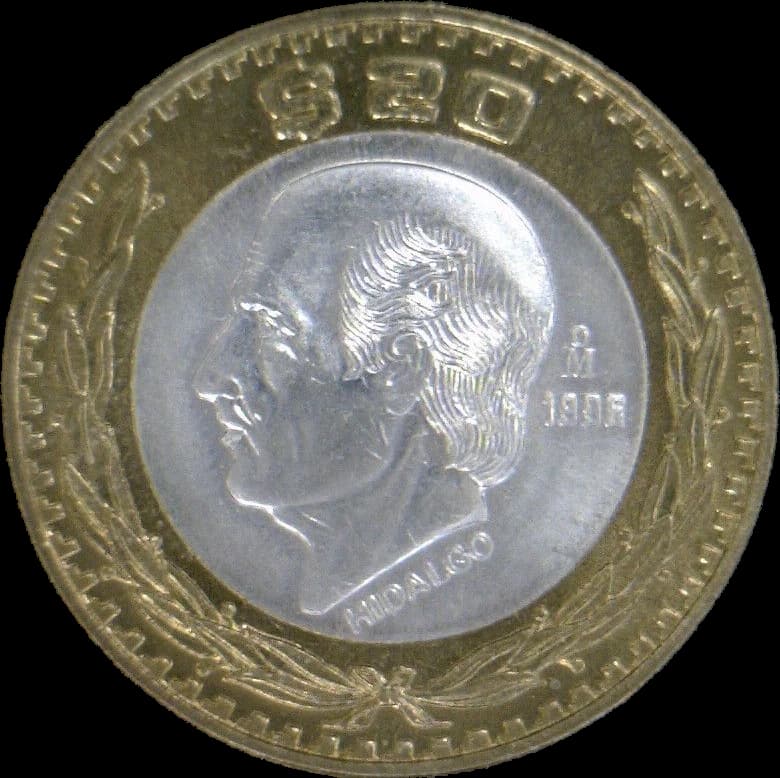20 Pesos 1996 (Prueba)