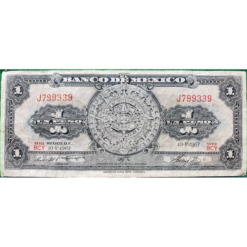Peso Caballito 1910 — anverso