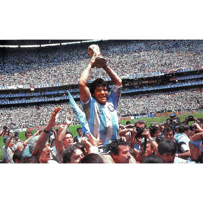 Monedas conmemorativas del Mundial 1986 — anverso