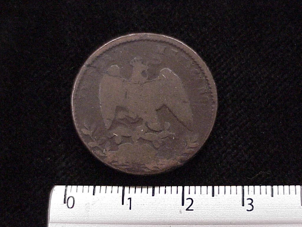 1-centavo-maximiliano-habsburgo-mexico - anverso (Banxico)