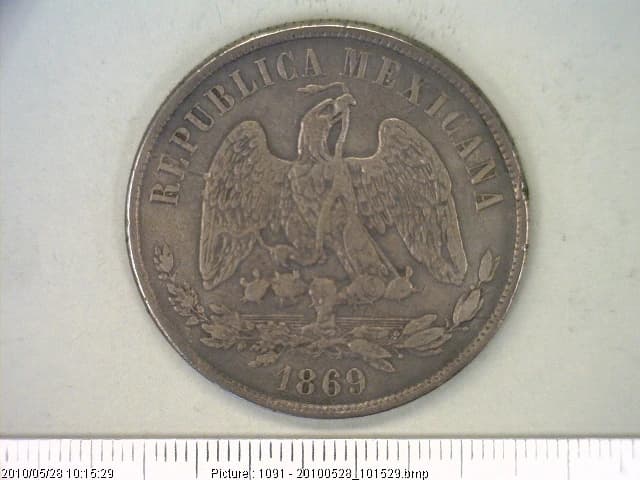 1-peso-decimal-1869-mexico-c - anverso (Banxico)