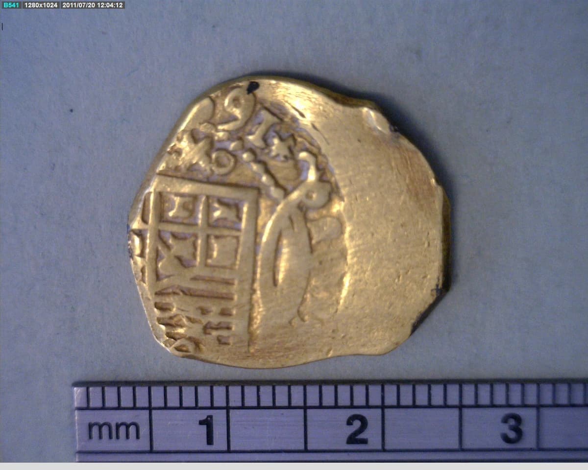 2-escudos-carlos-ii-1691-mexico-l - anverso (Banxico)