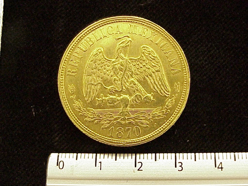 20-pesos-decimal-1870-mexico-c - anverso (Banxico)