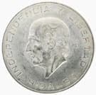 25 pesos Olímpica aros caídos 1968
