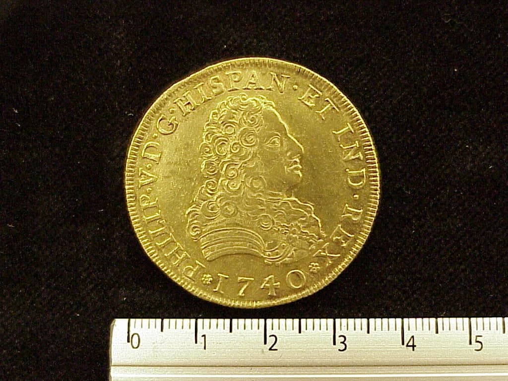 8-escudos-felipe-v-ii-1740-mexico-mf - anverso (Banxico)