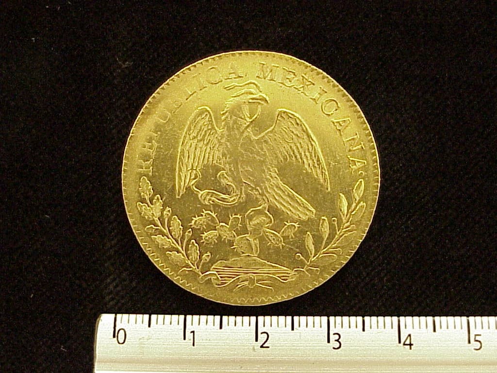8-escudos-octaval-1827-mexico-jm - anverso (Banxico)