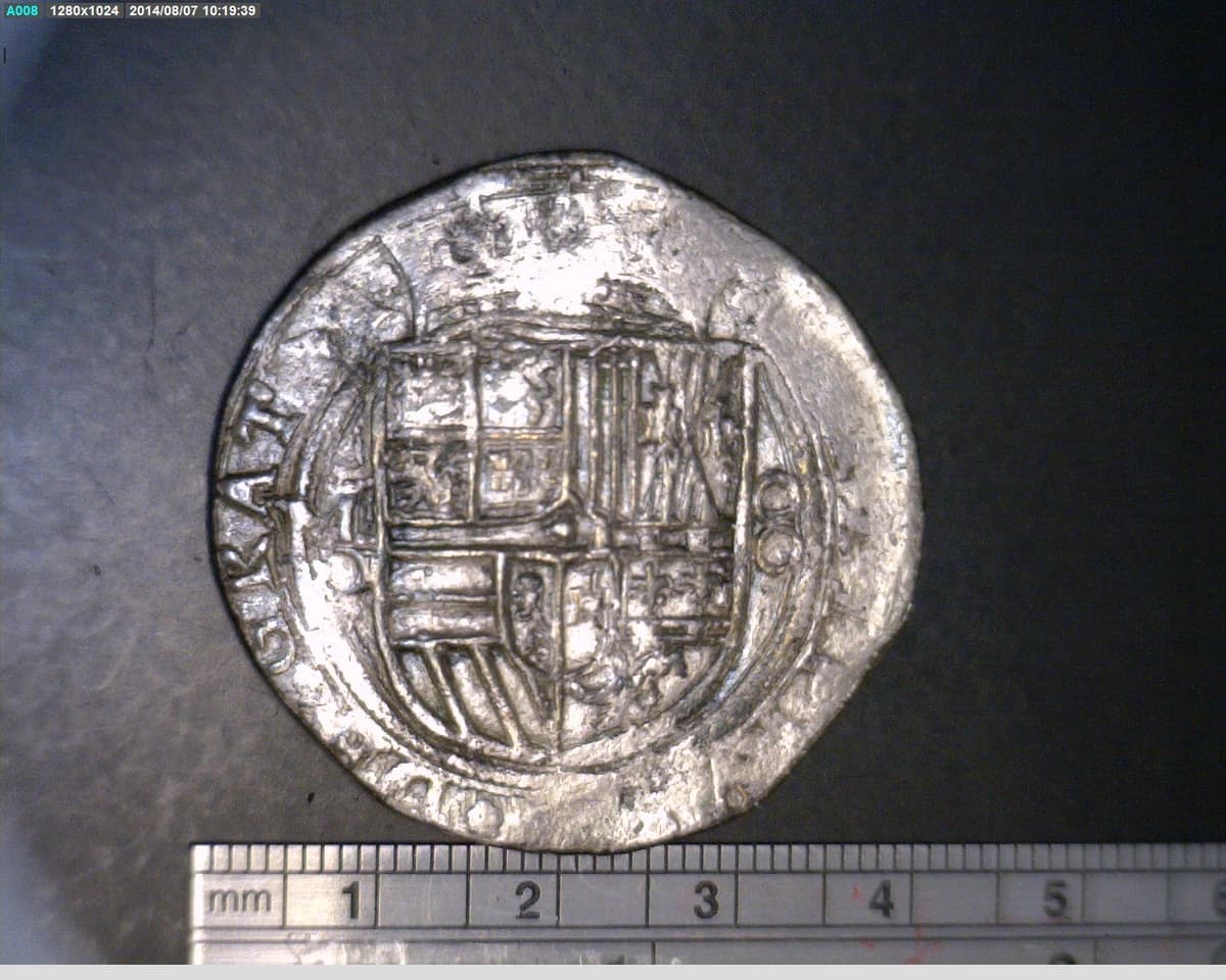8-reales-felipe-ii-mexico-o - anverso (Banxico)
