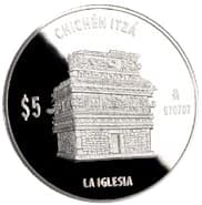 Chichén Itzá - La Iglesia (1 oz plata)