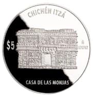 Chichén Itzá - Observatorio (1 oz plata)
