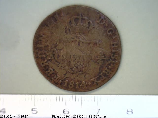 media-real-fernando-vii-1814-mexico - anverso (Banxico)